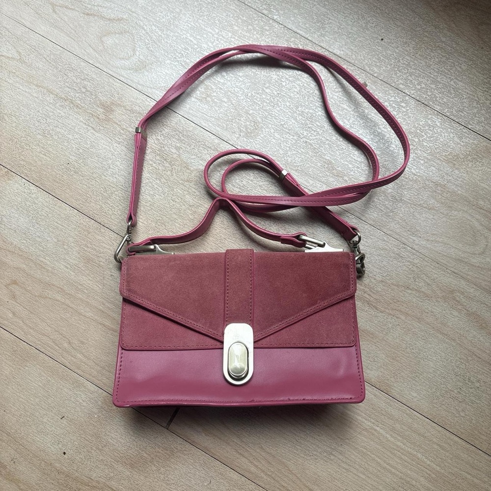 Zara Pink Crossbody Bag